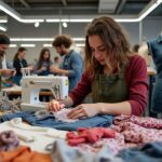 découvrez comment la technique de l'upcycling transforme les déchets textiles en vêtements de créateurs uniques, alliant créativité et écologie pour une mode durable et responsable.