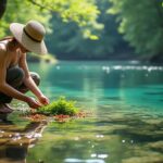 découvrez comment l'utilisation de teintures végétales naturelles contribue à préserver la pureté des cours d'eau locaux en réduisant la pollution chimique et en respectant l'environnement.