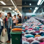 découvrez comment le commerce de seconde main remet en cause le modèle économique de l'ultra-fast fashion en proposant une alternative durable et responsable.