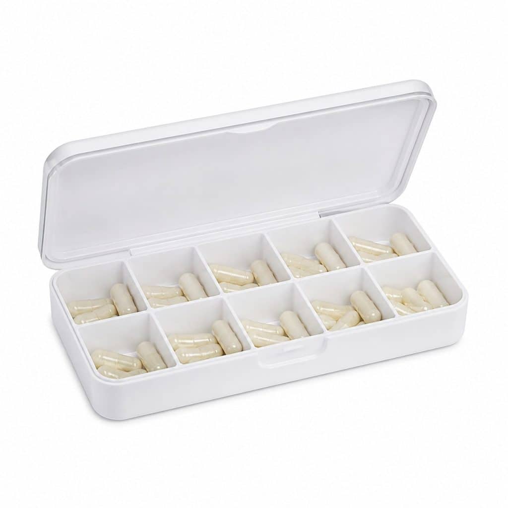 Capsules d'huiles essentielles voies respiratoires présenté seul
