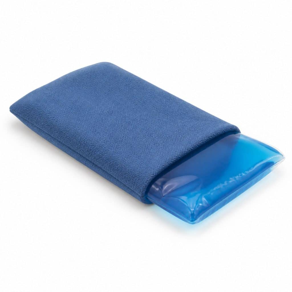 Compresse gel chaud et froid réutilisable présenté seul