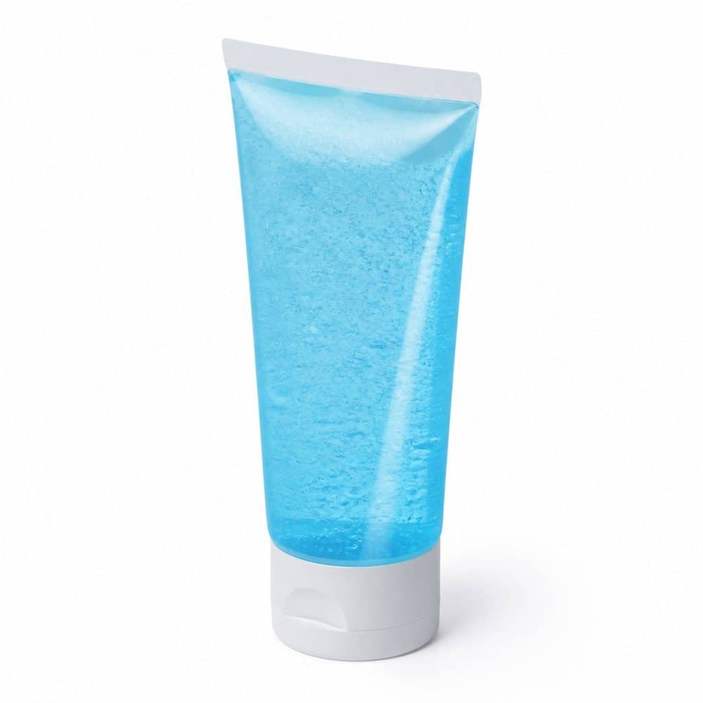Gel jambes légères effet froid présenté seul