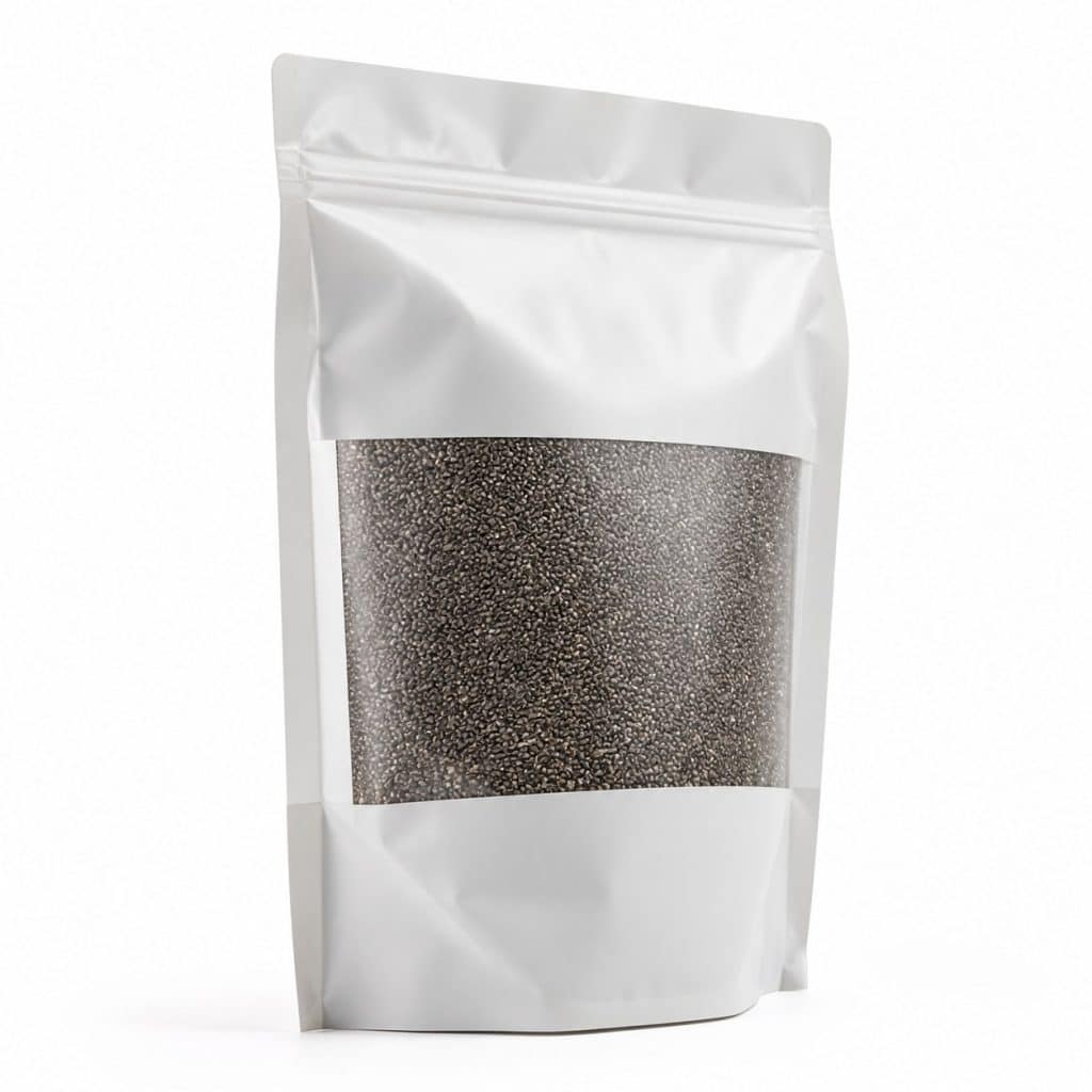 Graines de chia bio grand format présenté seul