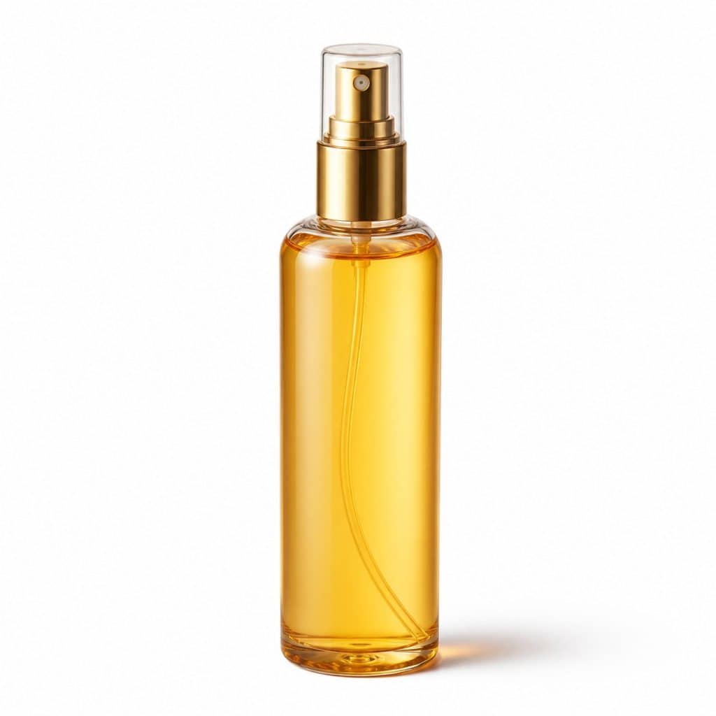 Huile sèche minceur massage présenté seul