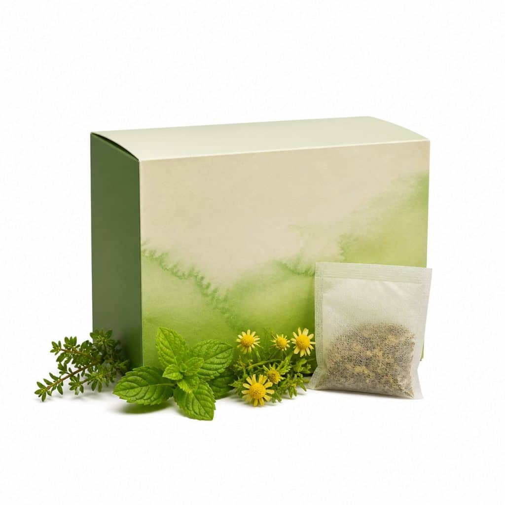 Infusion bio ventre plat et confort digestif présenté seul