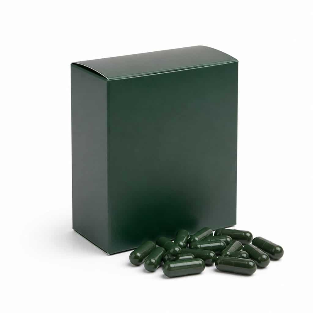 Spiruline bio en gélules présenté seul
